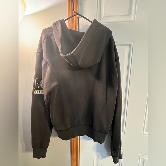 Hoody army thick sweatshirt - Picture 4 of 4